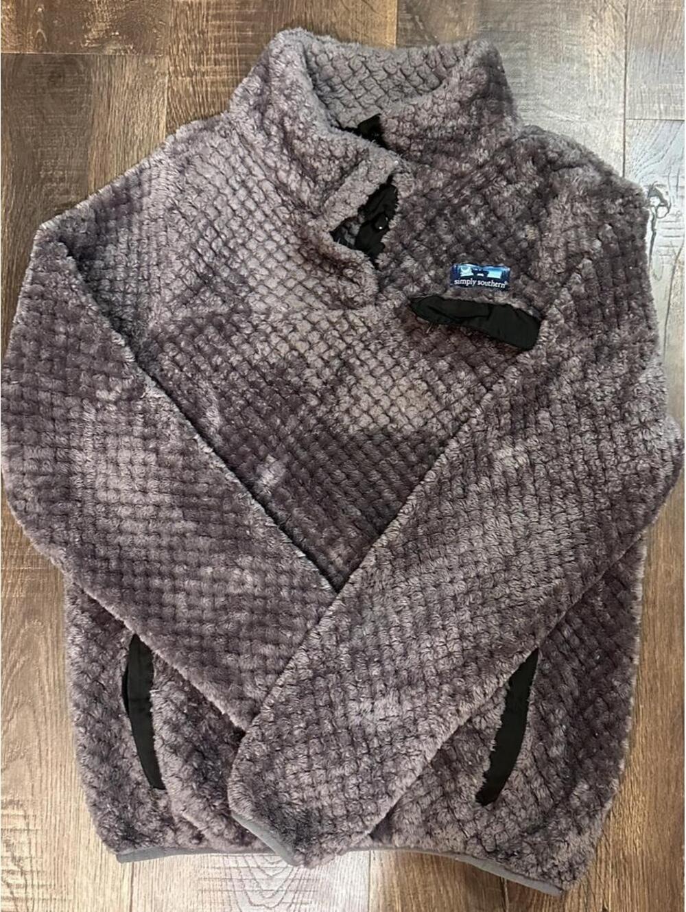 Simply Southern Women's Brown and Purple Jacket
